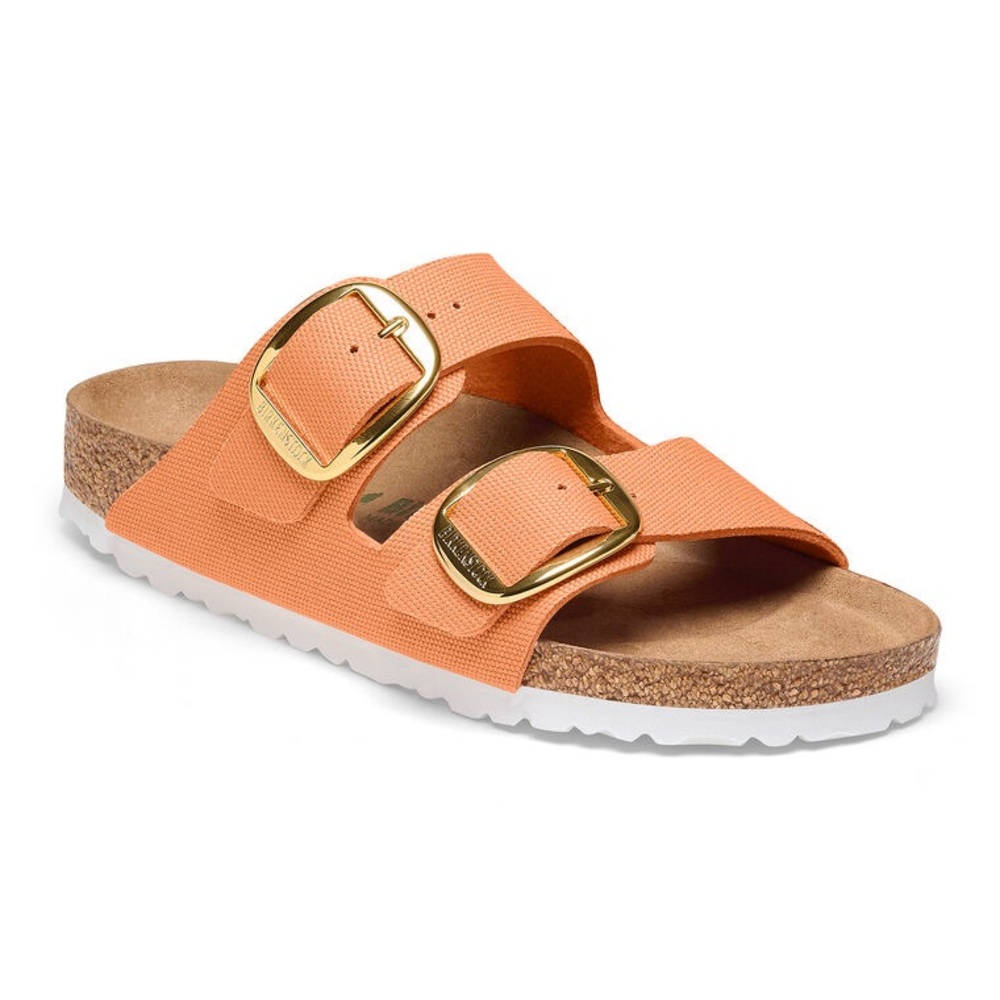 BIRKENSTOCK Arizona Big Buckle Rivet Logo Papaya - Picture 1 of 5